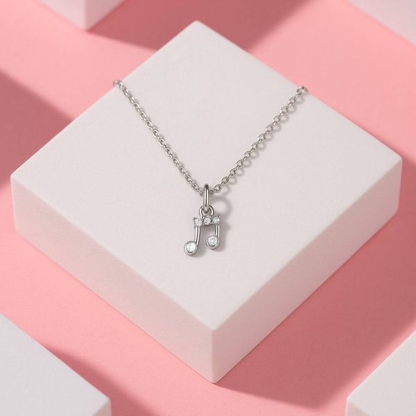 Ланцюжок з підвіскою ""Срібна мелодія"