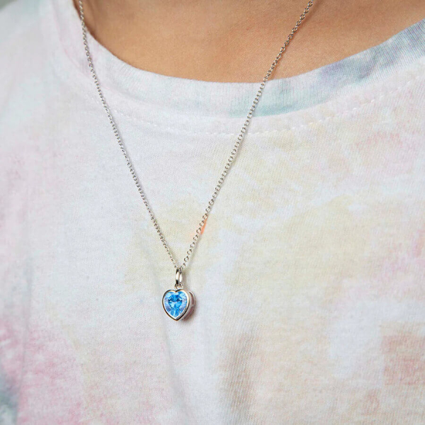 Сет "Разом" / з блакитним фіанітом