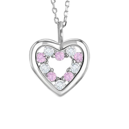 Ланцюжок з підвіскою "Відкрите сердечко"